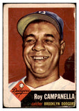 1953 Topps Baseball #027 Roy Campanella Dodgers VG 517591