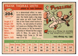 1955 Topps Baseball #204 Frank Smith Cardinals VG 517602