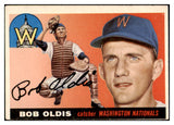 1955 Topps Baseball #169 Bob Oldis Senators VG 517608