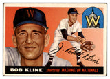 1955 Topps Baseball #173 Bob Kline Senators VG-EX 517616