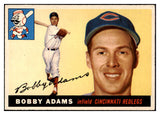 1955 Topps Baseball #178 Bobby Adams Reds VG-EX 517617