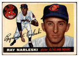 1955 Topps Baseball #160 Ray Narleski Indians VG-EX 517625