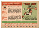 1955 Topps Baseball #159 Johnny Schmitz Senators VG-EX 517626