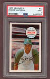 1970 Kelloggs Baseball #032 Reggie Jackson A's PSA 9 MINT 517641