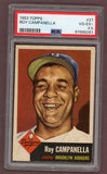 1953 Topps Baseball #027 Roy Campanella Dodgers PSA 4.5 VG-EX+ 517658