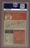 1953 Topps Baseball #061 Early Wynn Indians PSA 5 EX 517660