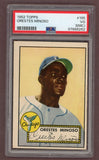 1952 Topps Baseball #195 Minnie Minoso White Sox PSA 3 VG mc 517690