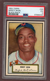 1952 Topps Baseball #026 Monte Irvin Giants PSA 5 EX Black 517698