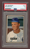 1951 Bowman Baseball #232 Nellie Fox White Sox PSA 3 VG 517714