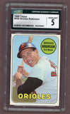 1969 Topps Baseball #550 Brooks Robinson Orioles CGC 5 EX 517732