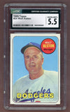 1969 Topps Baseball #024 Walt Alston Dodgers CGC 5.5 EX+ 517749