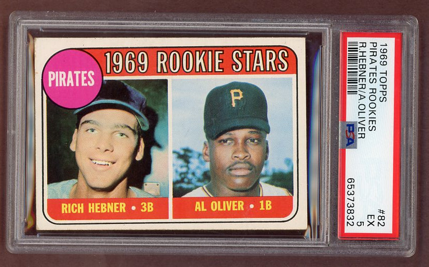 1969 Topps Baseball #082 Al Oliver Pirates PSA 5 EX 517753