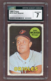 1969 Topps Baseball #516 Earl Weaver Orioles CGC 7 NM 517758