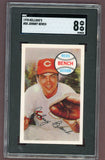 1970 Kelloggs Baseball #058 Johnny Bench Reds SGC 8 NM/MT 517774