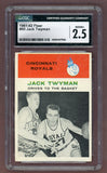 1961 Fleer Basketball #065 Jack Twyman IA Royals CGC 2.5 GD+ 517806