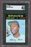 1971 Topps Baseball #400 Hank Aaron Braves SGC 4 VG-EX 517811