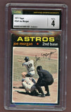 1971 Topps Baseball #264 Joe Morgan Astros CSG 4 VG-EX 517826