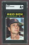 1971 Topps Baseball #530 Carl Yastrzemski Red Sox SGC Auth 517833