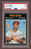 1971 Topps Baseball #580 Tony Perez Reds PSA 3 VG 517841