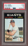 1971 Topps Baseball #738 Russ Gibson Giants PSA 5 EX 517842