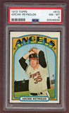 1972 Topps Baseball #672 Archie Reynolds Angels PSA 8 NM/MT 517849