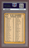 1968 Topps Baseball #003 N.L. RBI Leaders Clemente Aaron PSA 2 GD 517853