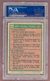 1975 Topps Baseball #201 Elston Howard Sandy Koufax PSA 7 NM 517935