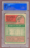 1975 Topps Baseball #222 Dan Spillner Padres PSA 7 NM 517947