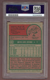 1975 Topps Baseball #316 Jackie Brown Rangers PSA 7 NM 517955