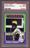 1975 Topps Baseball #336 Rennie Stennett Pirates PSA 8 NM/MT 517959