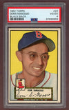 1952 Topps Baseball #022 Dom DiMaggio Red Sox PSA 4 VG-EX Black 517977