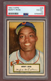 1952 Topps Baseball #026 Monte Irvin Giants PSA 4.5 VG-EX+ Red 517978