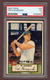 1952 Topps Baseball #029 Ted Kluszewski Reds PSA 3 VG Red 517979