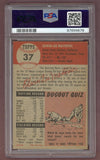 1953 Topps Baseball #037 Eddie Mathews Braves PSA Auth 517981