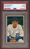 1951 Bowman Baseball #319 Red Rolfe Tigers PSA 6 EX-MT 517997