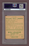 1938 Goudey #259 Bill Werber A's PSA 5 EX 518011