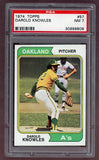 1974 Topps Baseball #57 Darold Knowles A's PSA 7 NM 518019