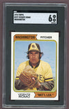 1974 Topps Baseball #197 Vicente Romo Padres SGC 6 EX-MT Variation 518037