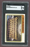 1974 Topps Baseball #226 San Diego Padres Team SGC 7 NM Variation 518044