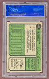 1974 Topps Baseball #465 Dick Bosman Indians PSA 7 NM 518074