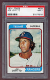 1974 Topps Baseball #639 Joe Lovitto Rangers PSA 7 NM 518102