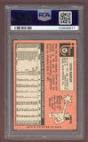 1969 Topps Baseball #348 Steve Hargan Indians PSA 4 VG-EX 518134