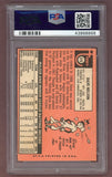 1969 Topps Baseball #579 Dave Nelson Indians PSA 3 VG 518185