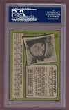 1971 Topps Baseball #109 Steve Hovley A's PSA 8 NM/MT 518263