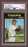 1971 Topps Baseball #265 Jim Northrup Tigers PSA 6 EX-MT 518285