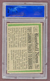 1974 Topps Baseball Traded #043 Jim Wynn Dodgers PSA 7 NM 518310