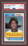 1974 Topps Baseball Traded #043 Jim Wynn Dodgers PSA 6 EX-MT 518311