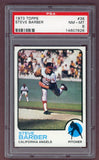 1973 Topps Baseball #036 Steve Barber Angels PSA 8 NM/MT 518332