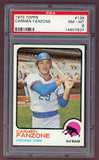 1973 Topps Baseball #139 Carmen Fanzone Cubs PSA 8 NM/MT 518336