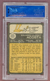 1973 Topps Baseball #244 Ed Acosta Padres PSA 8 NM/MT 518341